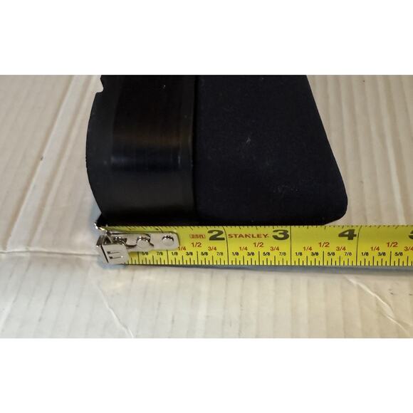 Villager by Liz Claiborne Size 9M Charlize Black Slip-On Square Toe Shoe - Picture 8 of 8